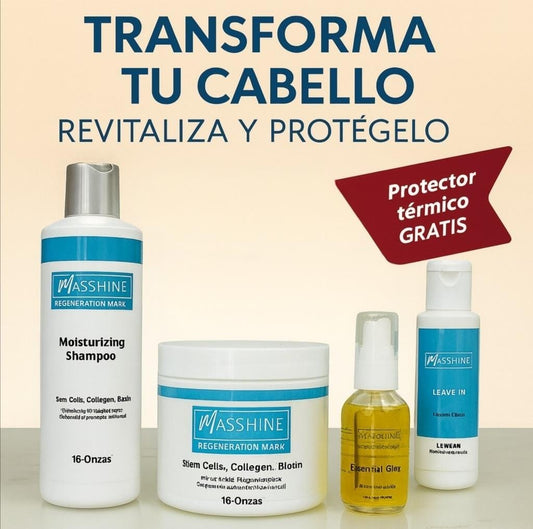 ✨Combo Masshine el Secreto para un Cabello Perfecto✨